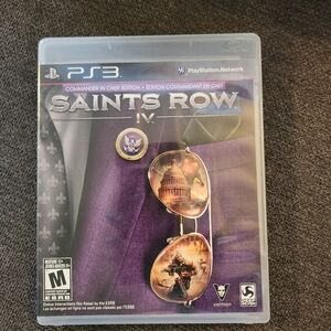 Saints Row IV 4 Commander in Chief Edition Sony PlayStation 3 PS3 Comple…